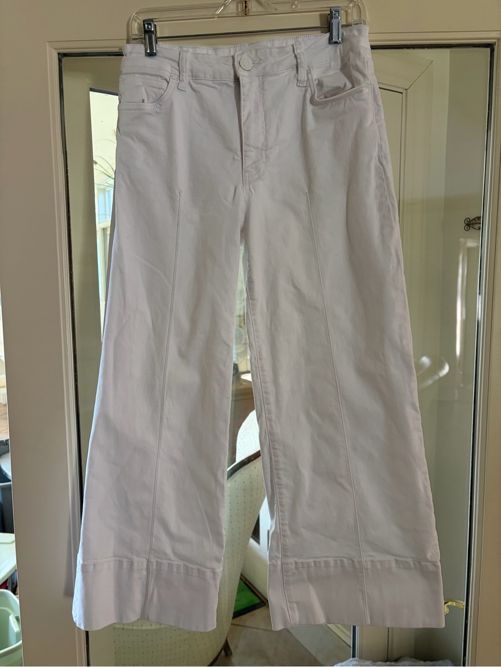 Kut from the Kloth White Wide-Leg Jeans
